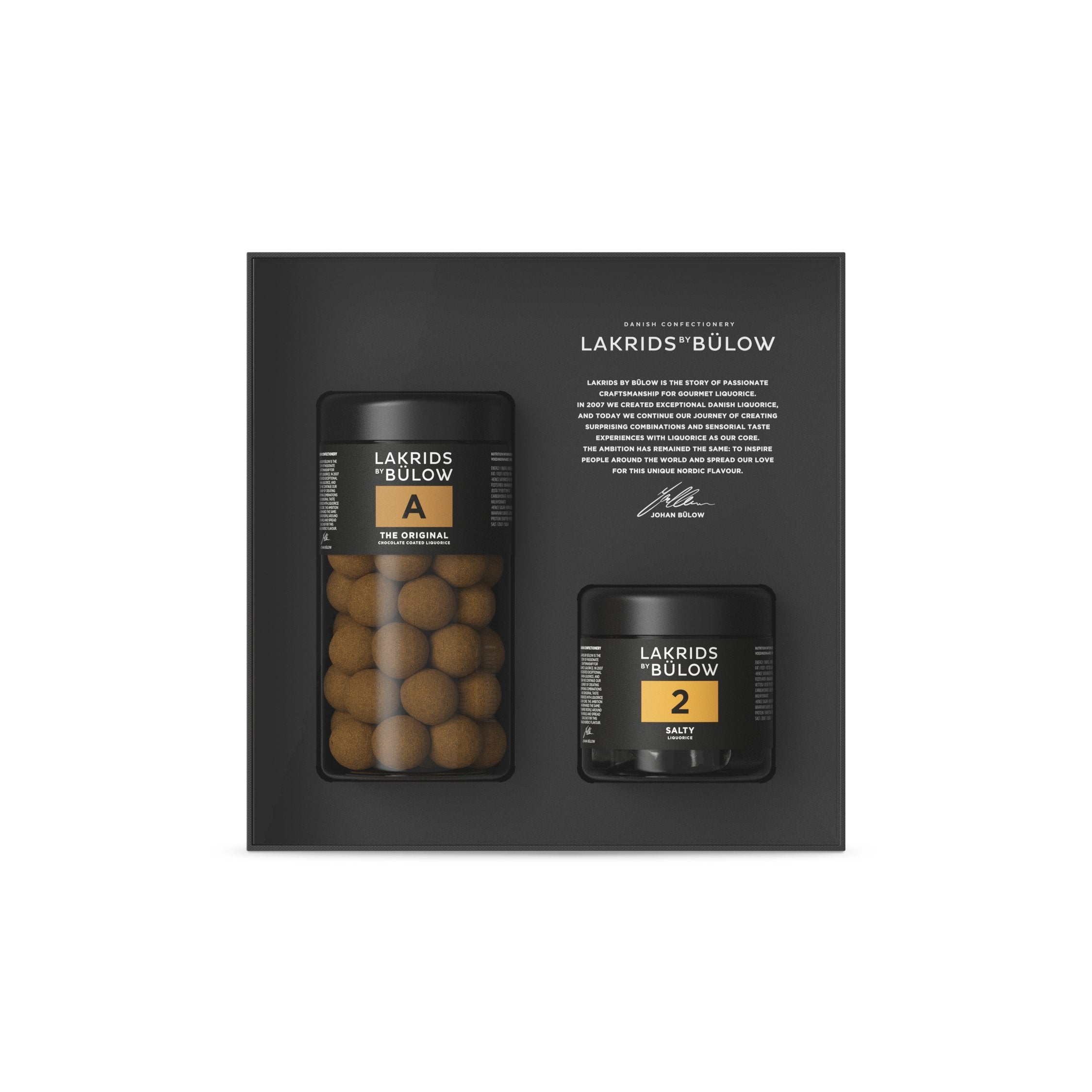 Lakrids by Bülow Black Box – A & 2, 415 Gram