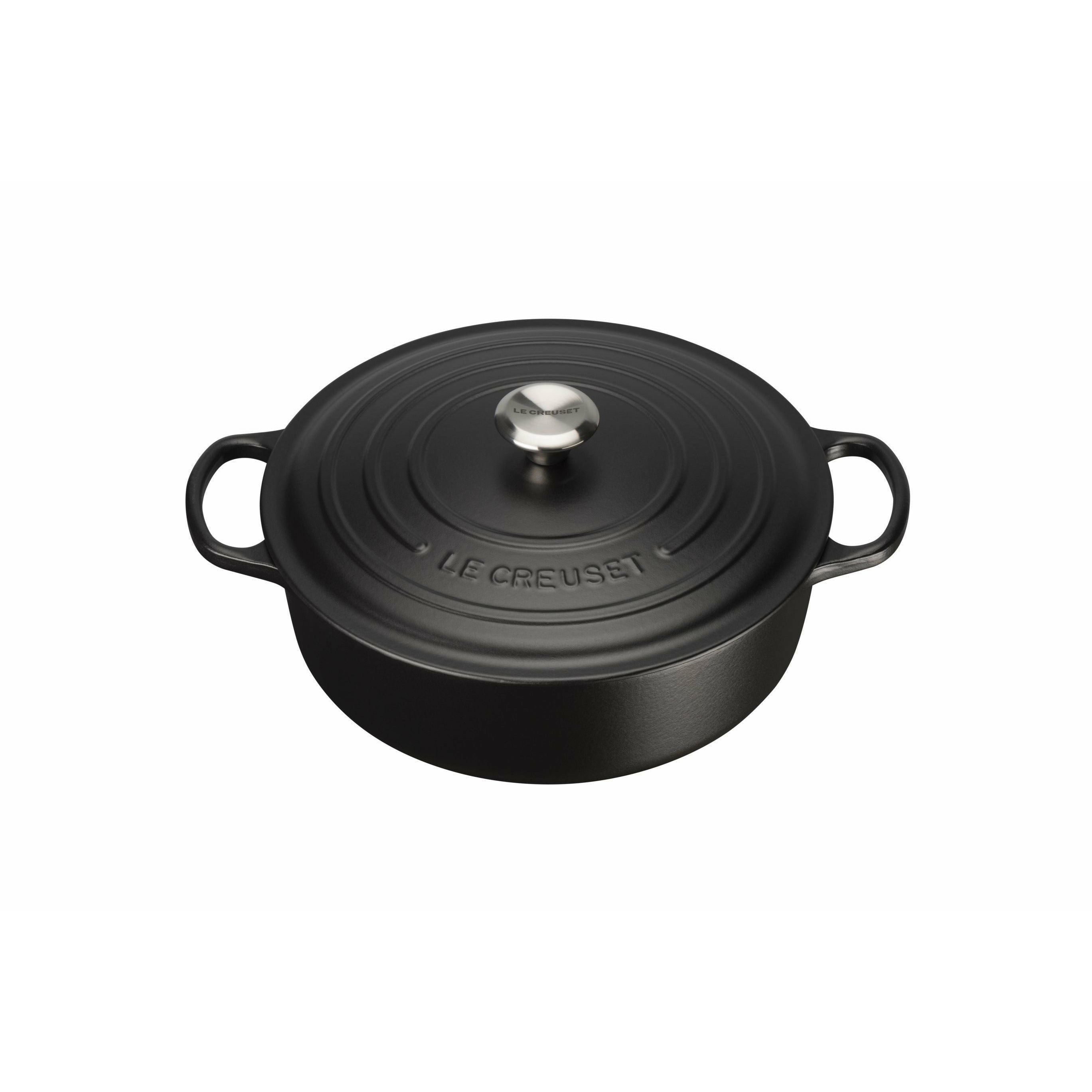 Le Creuset Signature Risottogryde 30 Cm, Sort