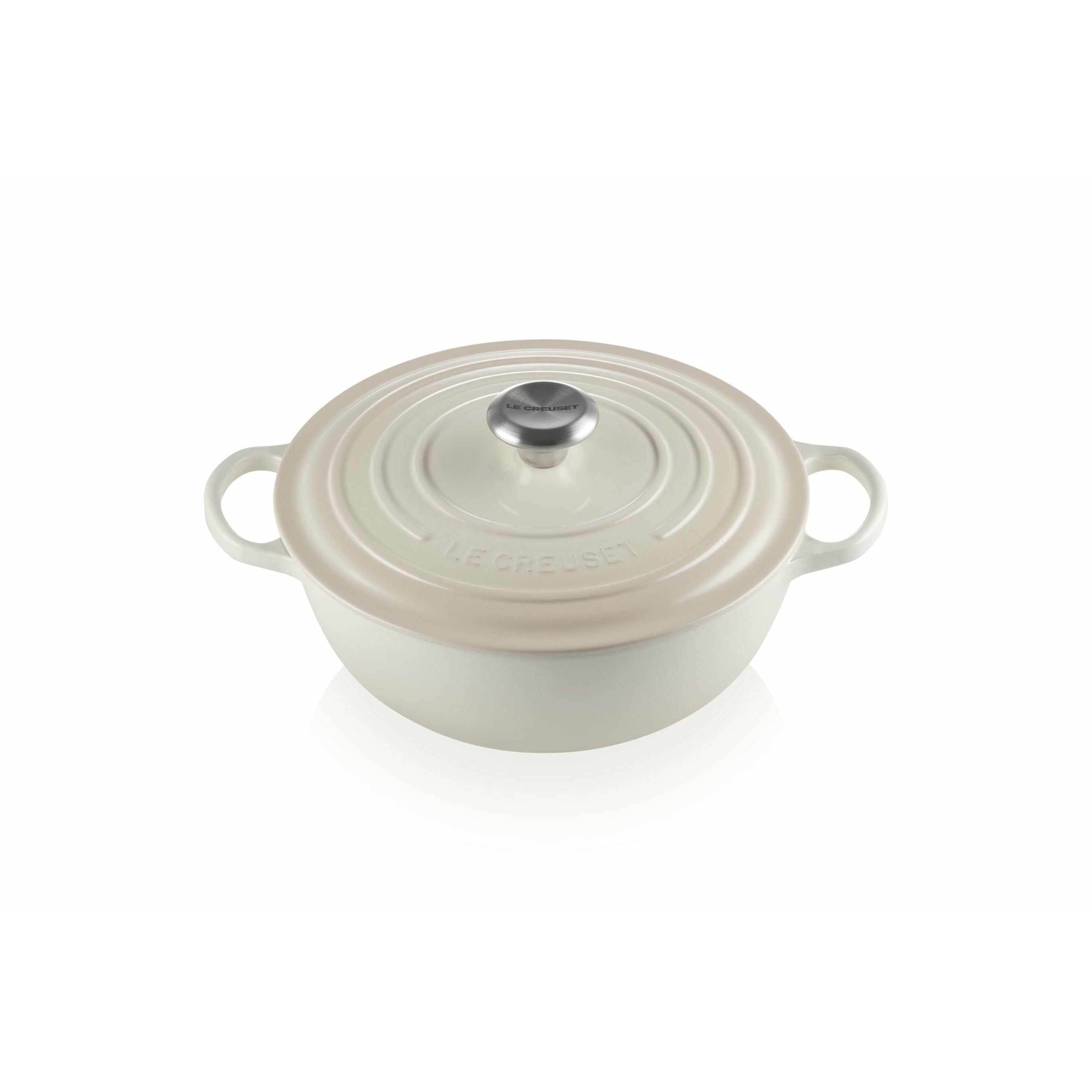 Le Creuset Signature Stegegryde 26 Cm, Meringue