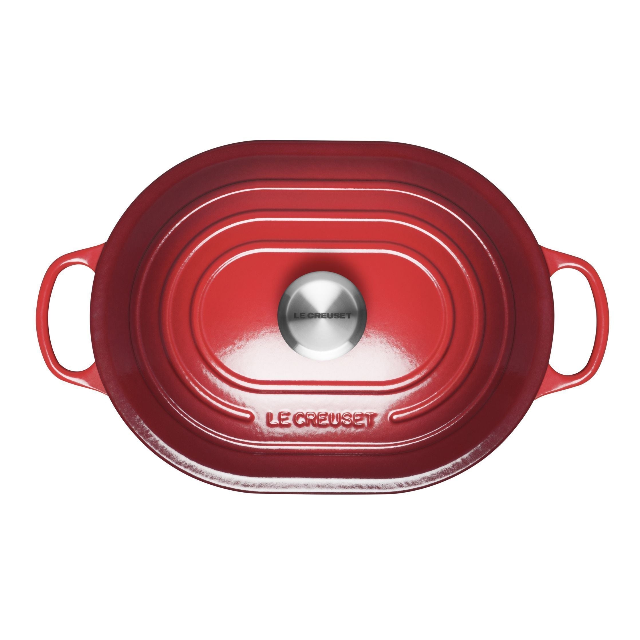 Le Creuset Signature Oblong Gryde 3,4 L, Cerise