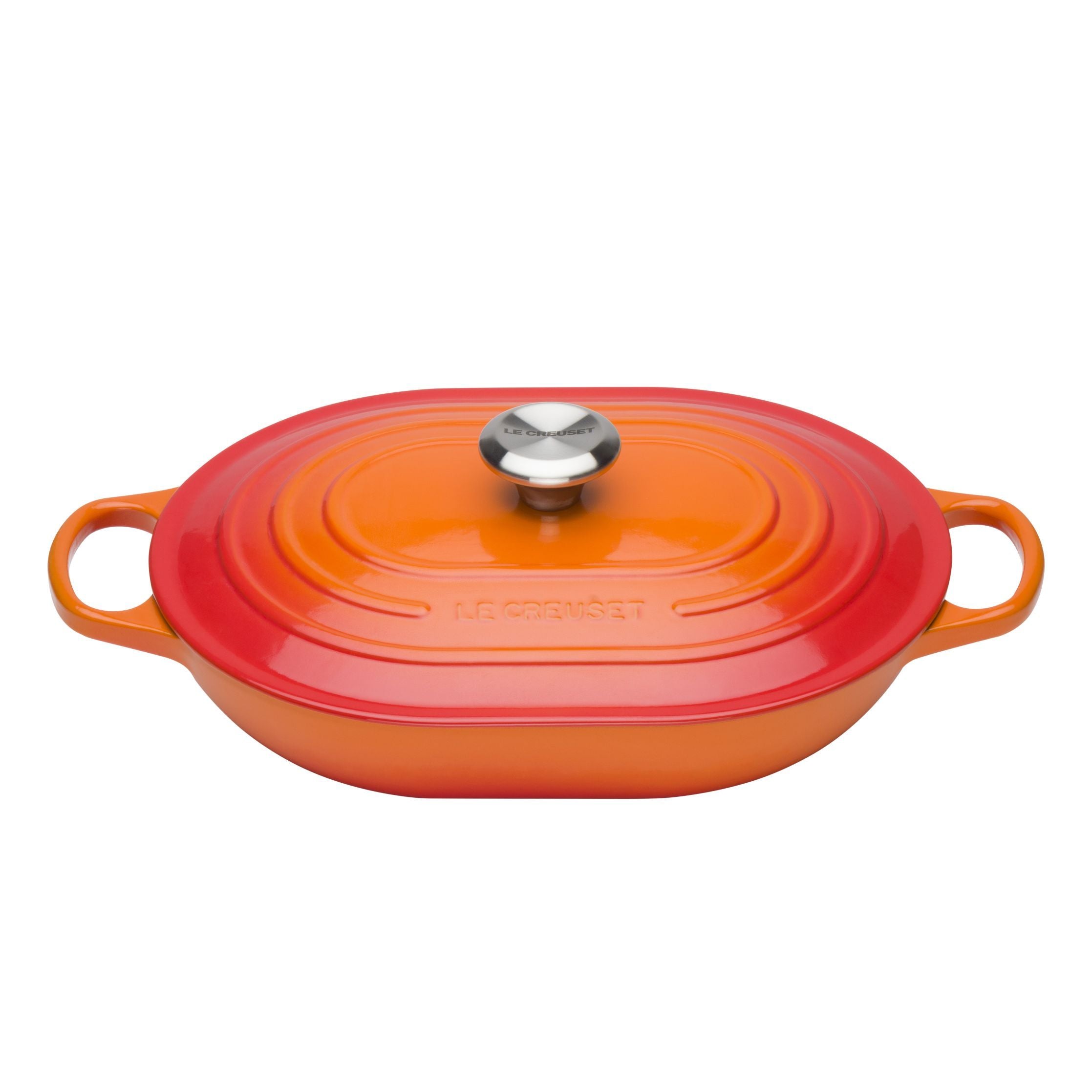 Le Creuset Signature Oblong Gryde 3,4 L, Volcanic