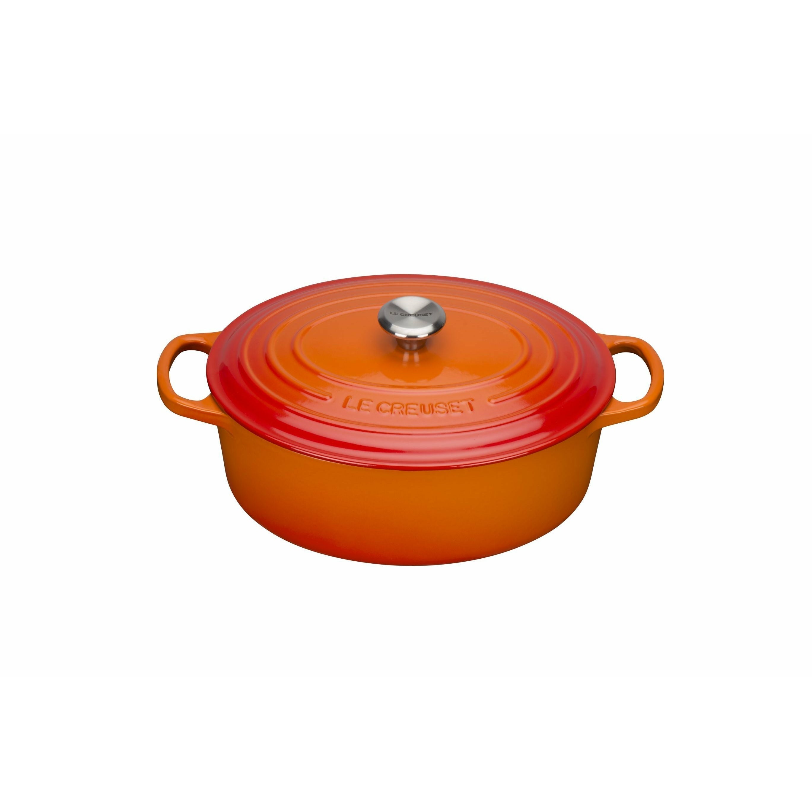 Le Creuset Signature Oval Gryde 27 Cm, Volcanic