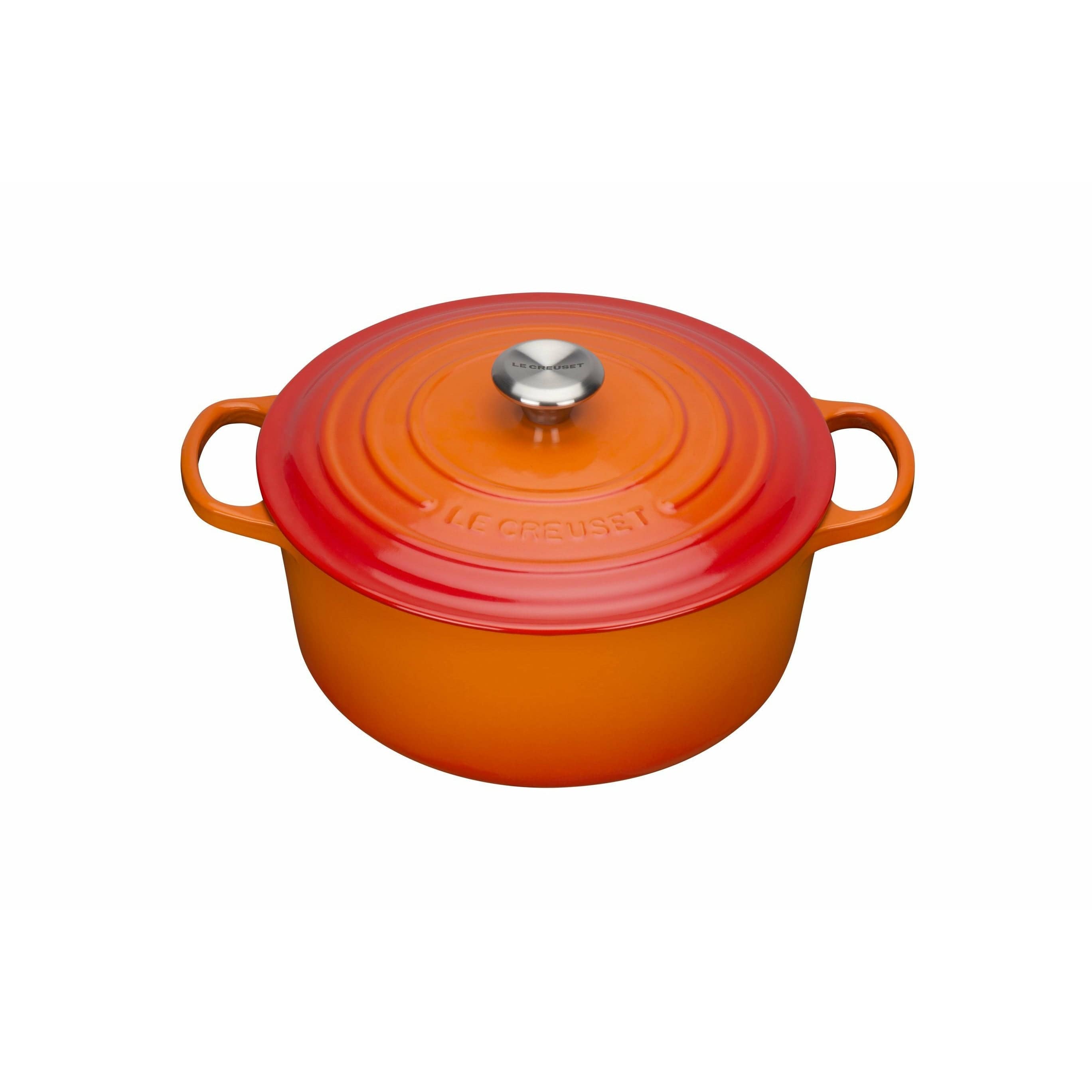 Le Creuset Signature Rund Gryde 22 Cm, Volcanic