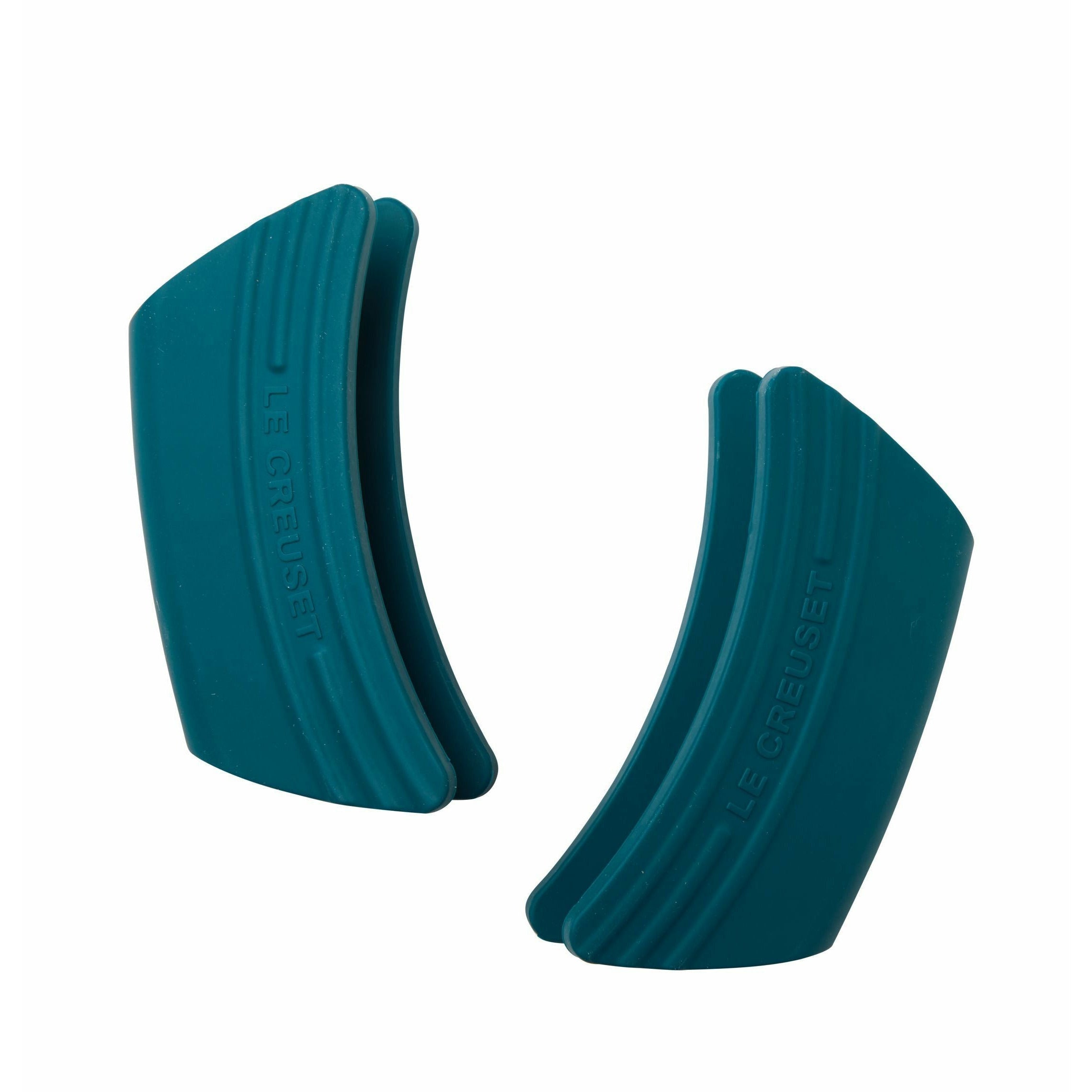 Le Creuset Silikon Grydelapper Deep Teal, 2 Stk.