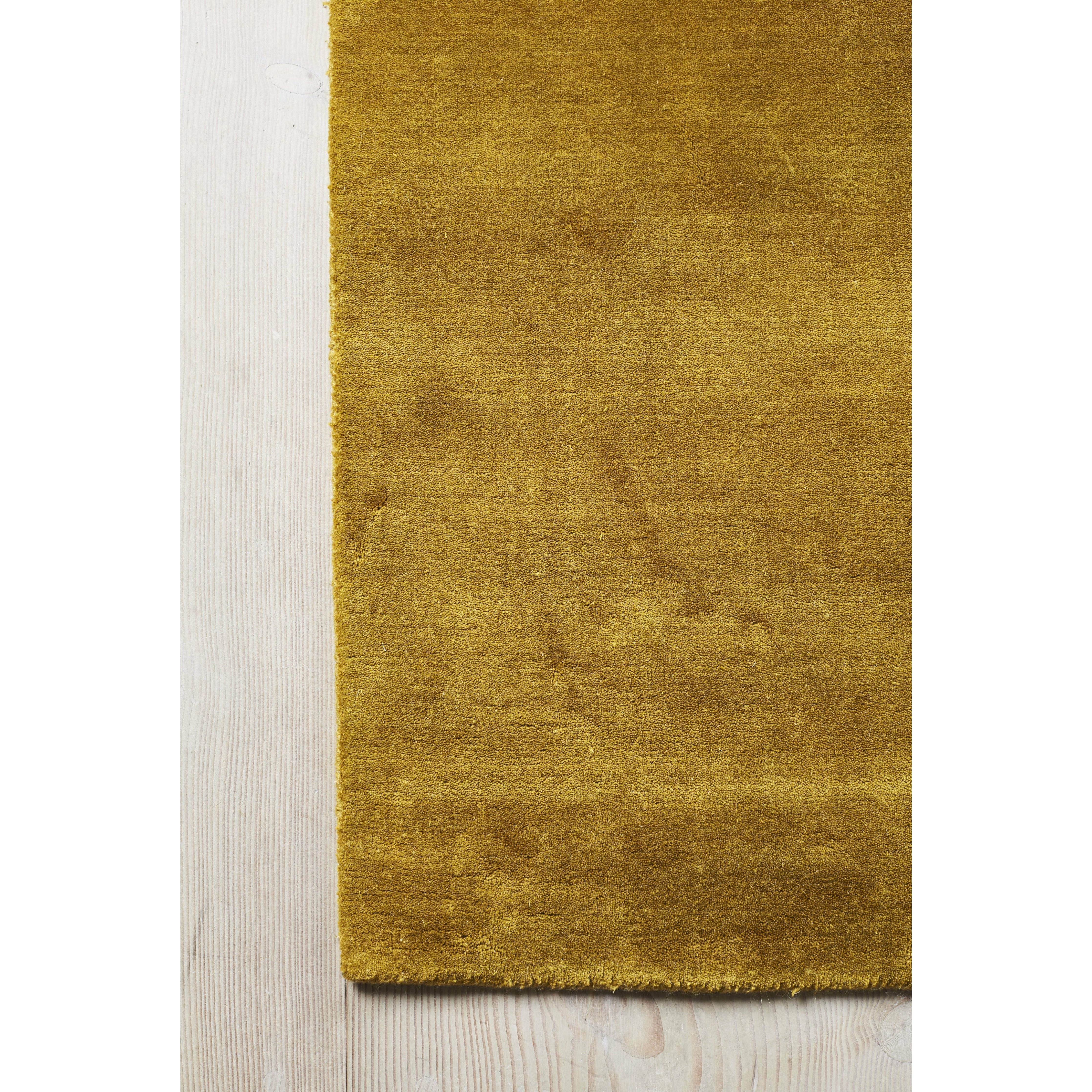 Massimo Earth Bamboo Gulvtæppe Chinese Yellow, 200x300 cm