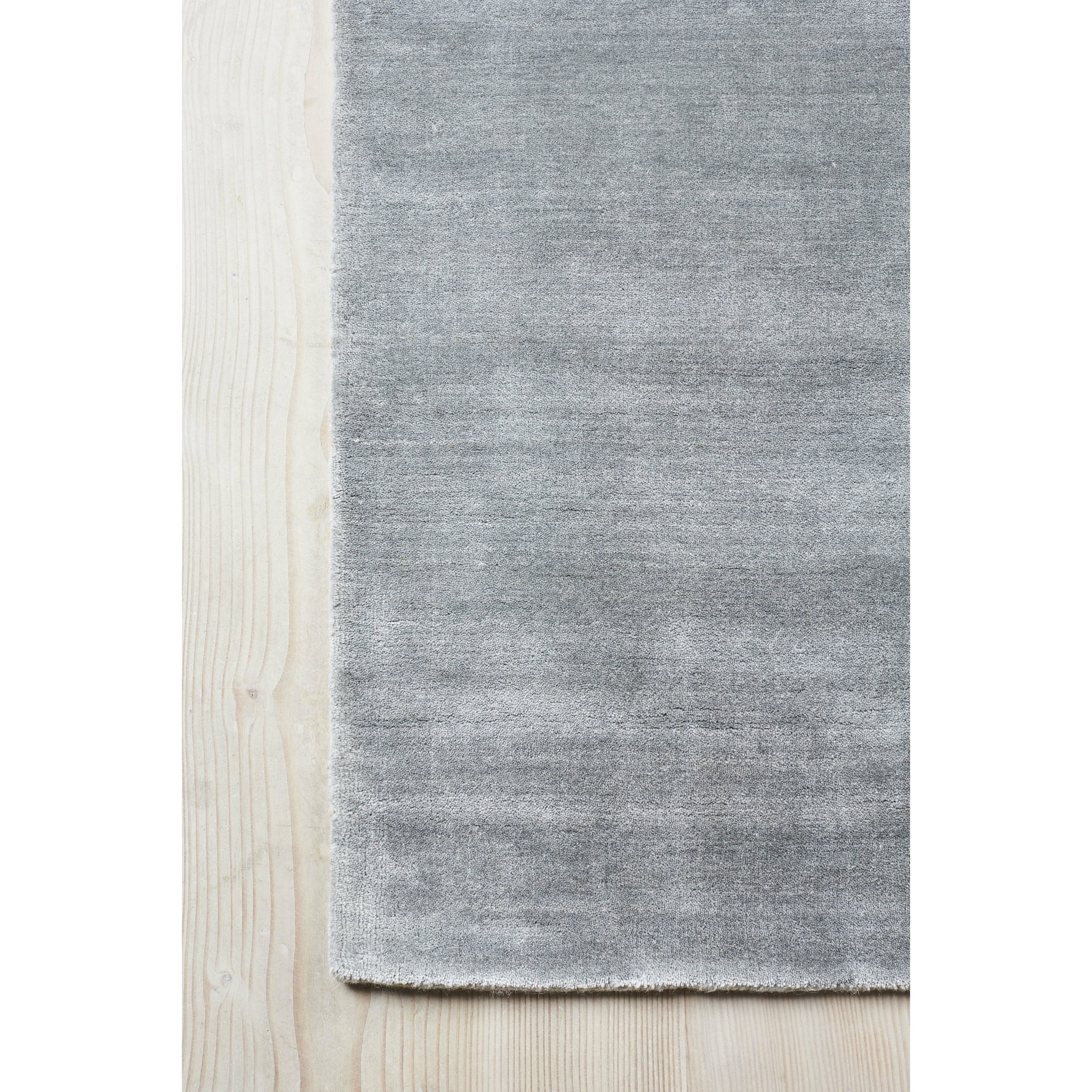 Massimo Earth Bamboo Gulvtæppe Concrete Grey, 170x240 cm