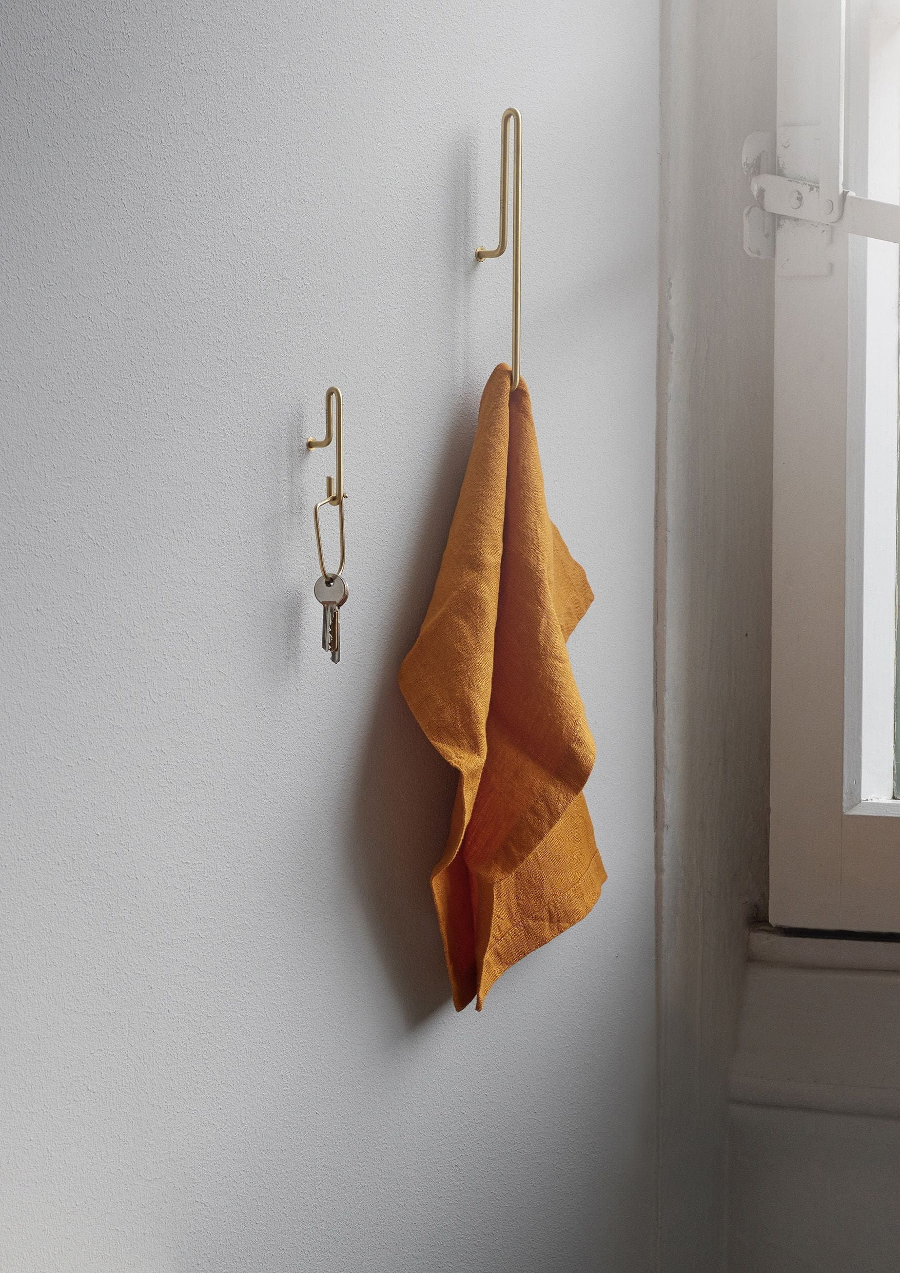 Moebe Wall Hook Stor, Guld