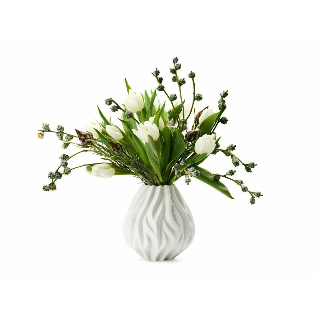 Morsø Flame Vase Hvid, 15cm