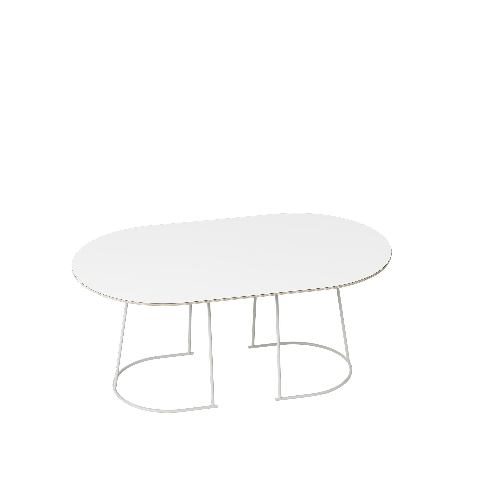 Muuto Airy Cafebord 88X51 Cm, Off-white