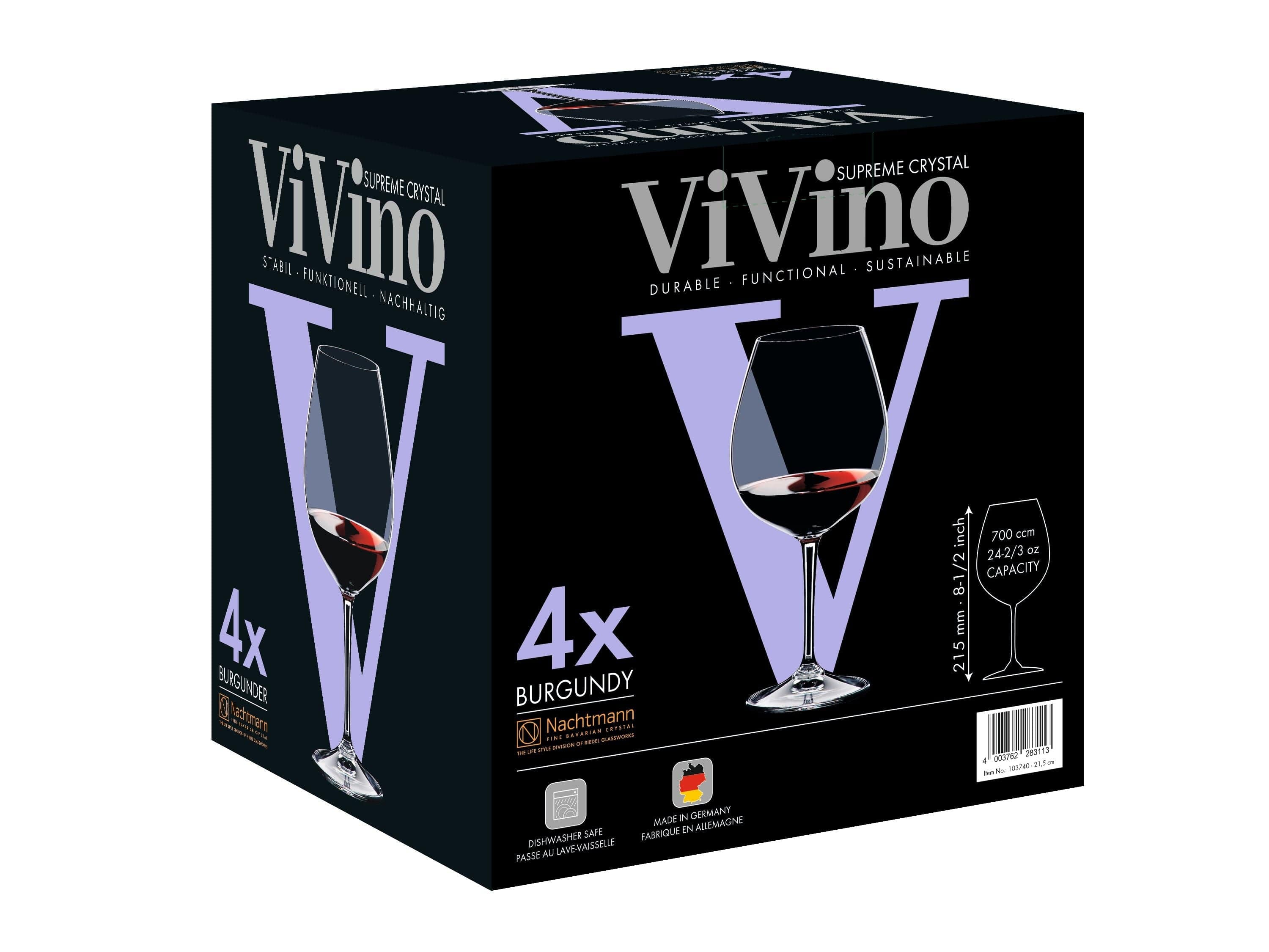 Nachtmann ViVino Burgunderglas 700 ml, 4 Stk.