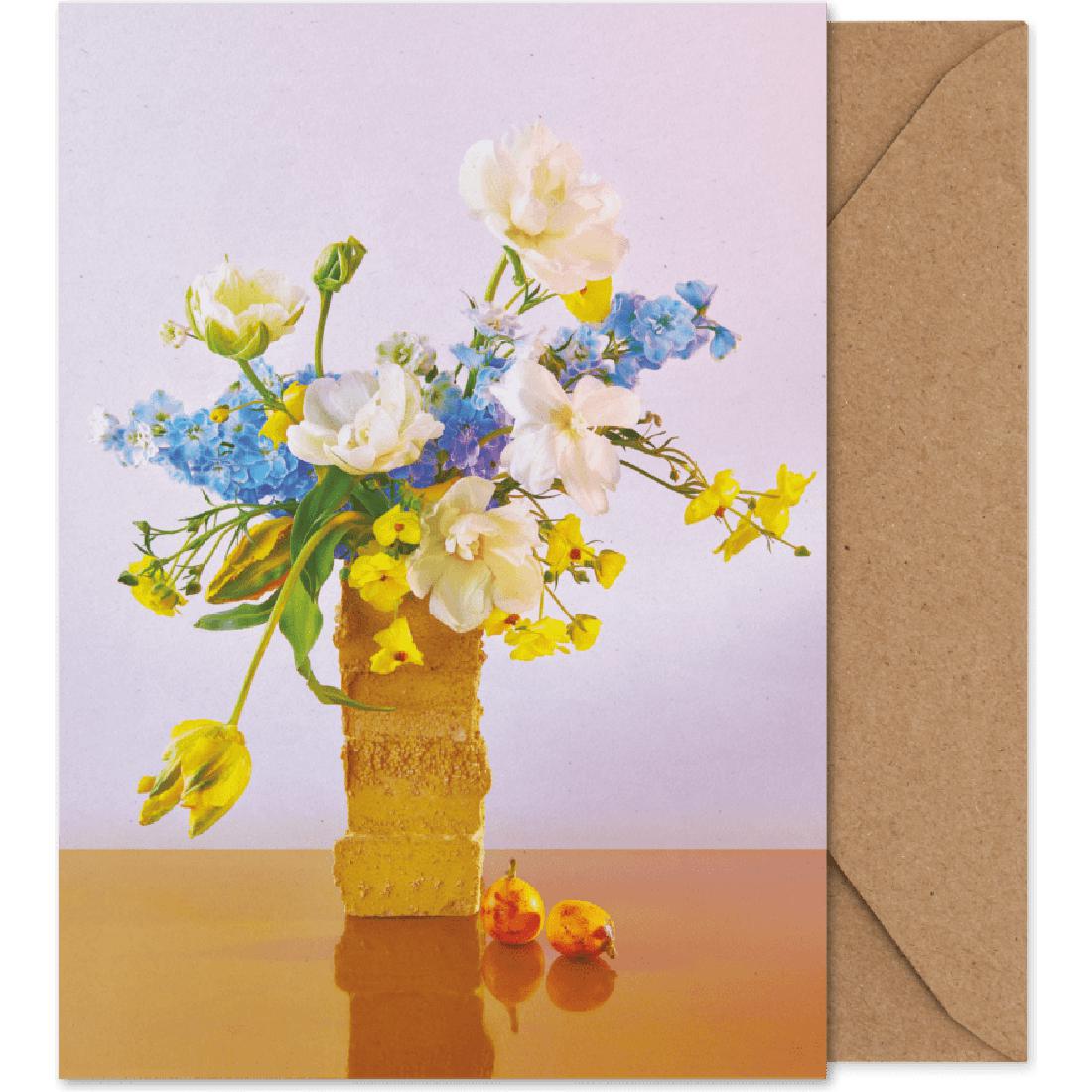 Paper Collective Bloom 04 Art Card, Violet