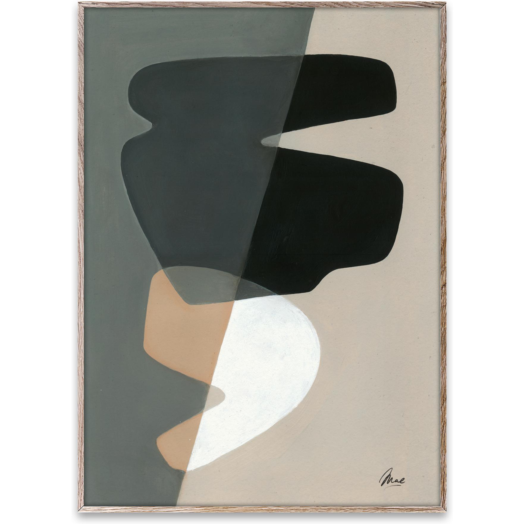 Paper Collective Composition 02 Plakat, 50X70 Cm