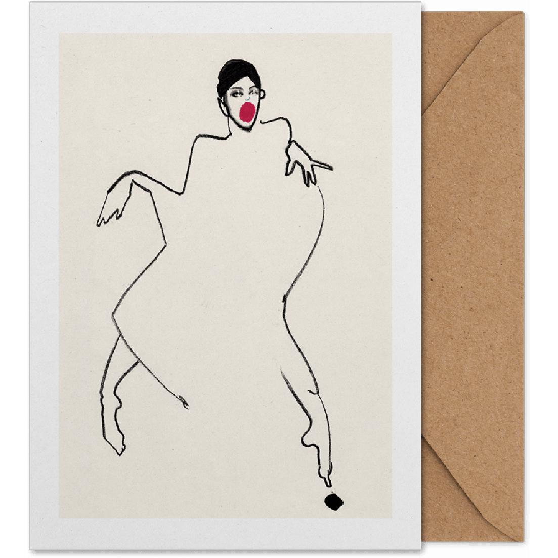 Paper Collective Dancer 02 Art Card