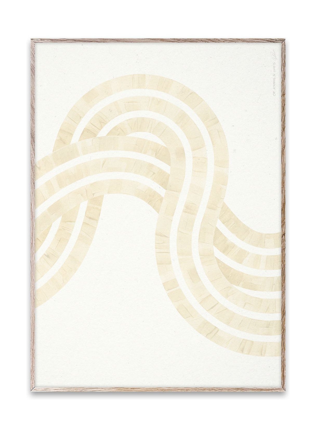 Paper Collective Entropy Sand 02 Plakat, 50x70 cm