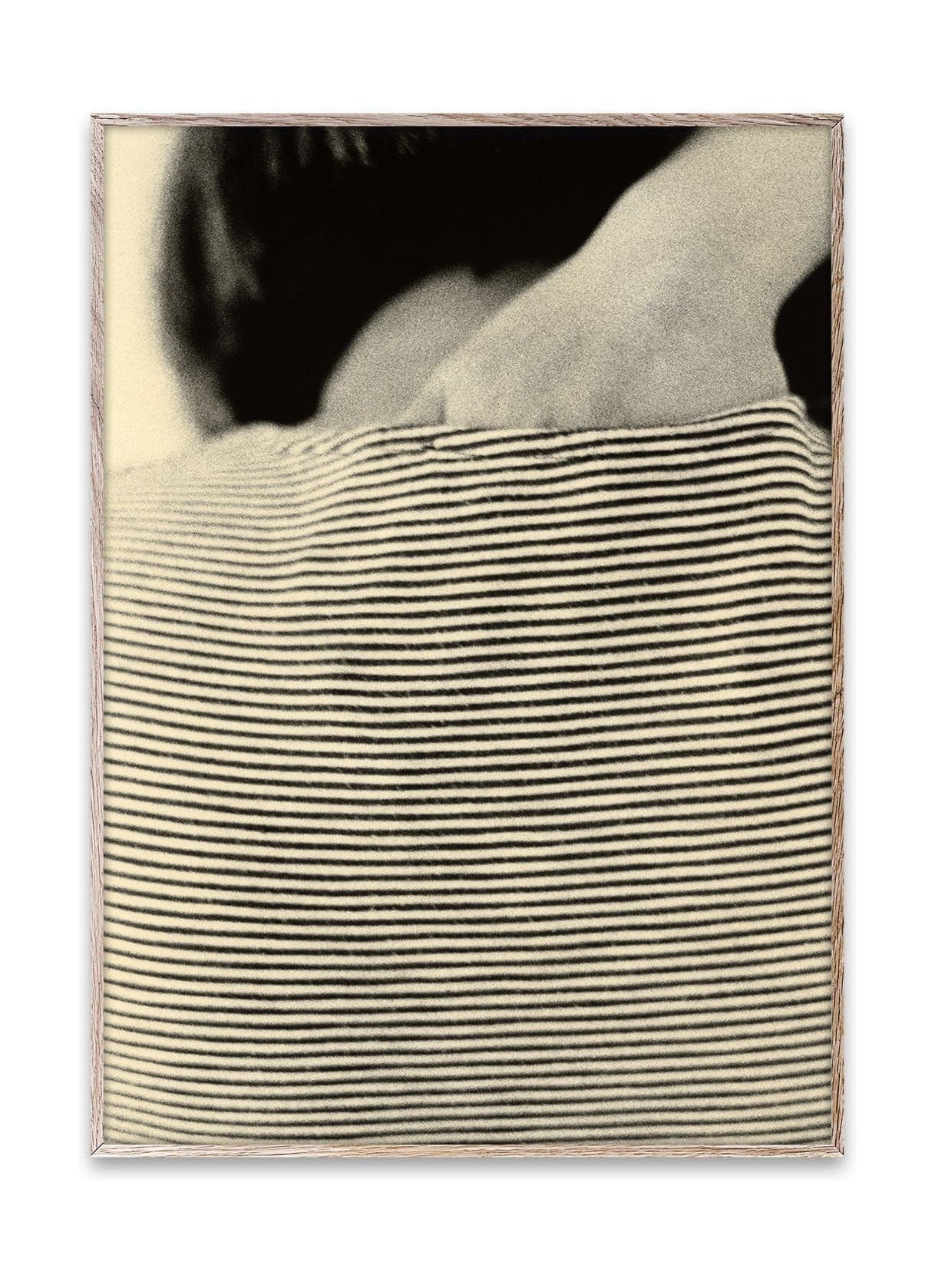 Paper Collective Striped Shirt Plakat, 30x40 Cm