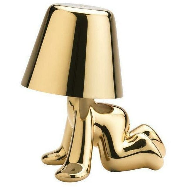 Qeeboo Golden Brothers Bordlampe by Stefano Giovannoni, Ron