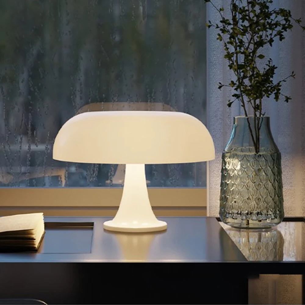 Modern Bauhaus Art Table Lamp Ancient Danish Designer Mushroom Lamp Homestay Living Room Bedroom Night Light