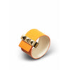 Skultuna Clasp Rivets Thin Armbånd Forgyldt 38 mm L 17 & 18 cm, Orange