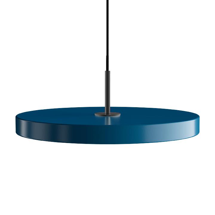 Umage Asteria LED Pendel, Sort Metal/Petrol Blue