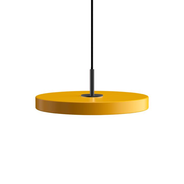 Umage Asteria Mini LED Pendel, Sort Metal/Saffron Yellow