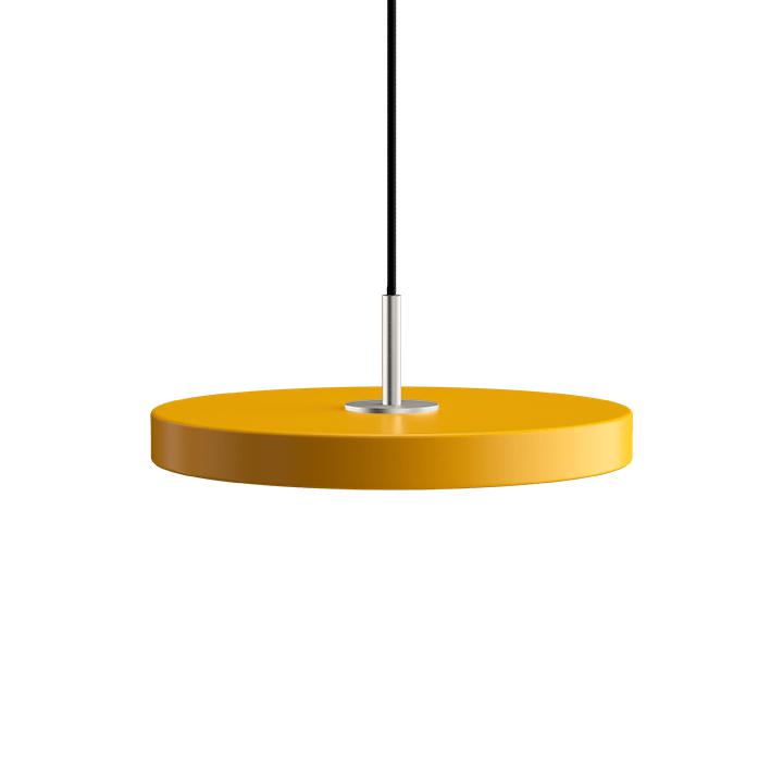 Umage Asteria Mini LED Pendel, Stål/Saffron Yellow