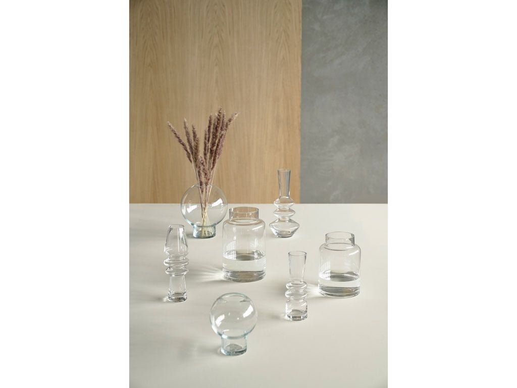 Villa Collection Trio Vase 20 Cm, Klar
