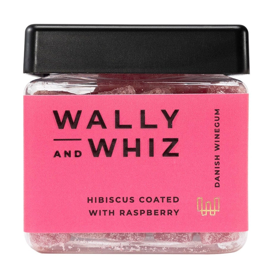 Wally and Whiz Vingummi Cube Hibiscus Med Hindbær, 140g