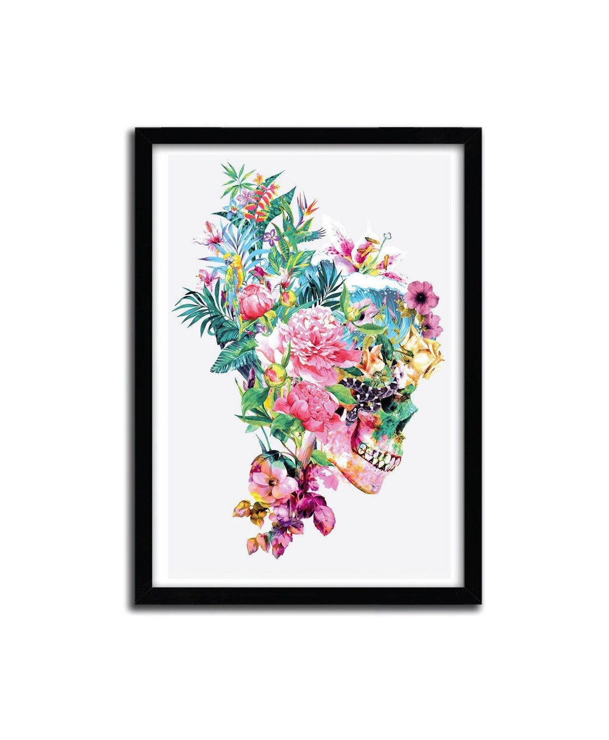 Affiche skull VI par Riza Peker