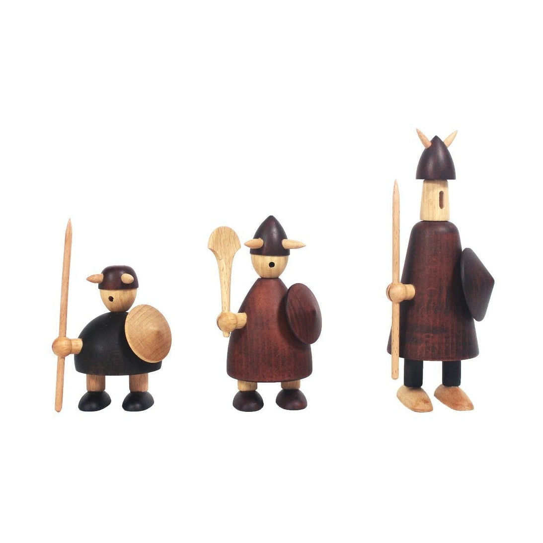 [product_category]-Andersen Furniture The Vikings Of Denmark Wooden Figure, Set Of 3-Andersen Furniture-5713524029475-4-356010-AND-24