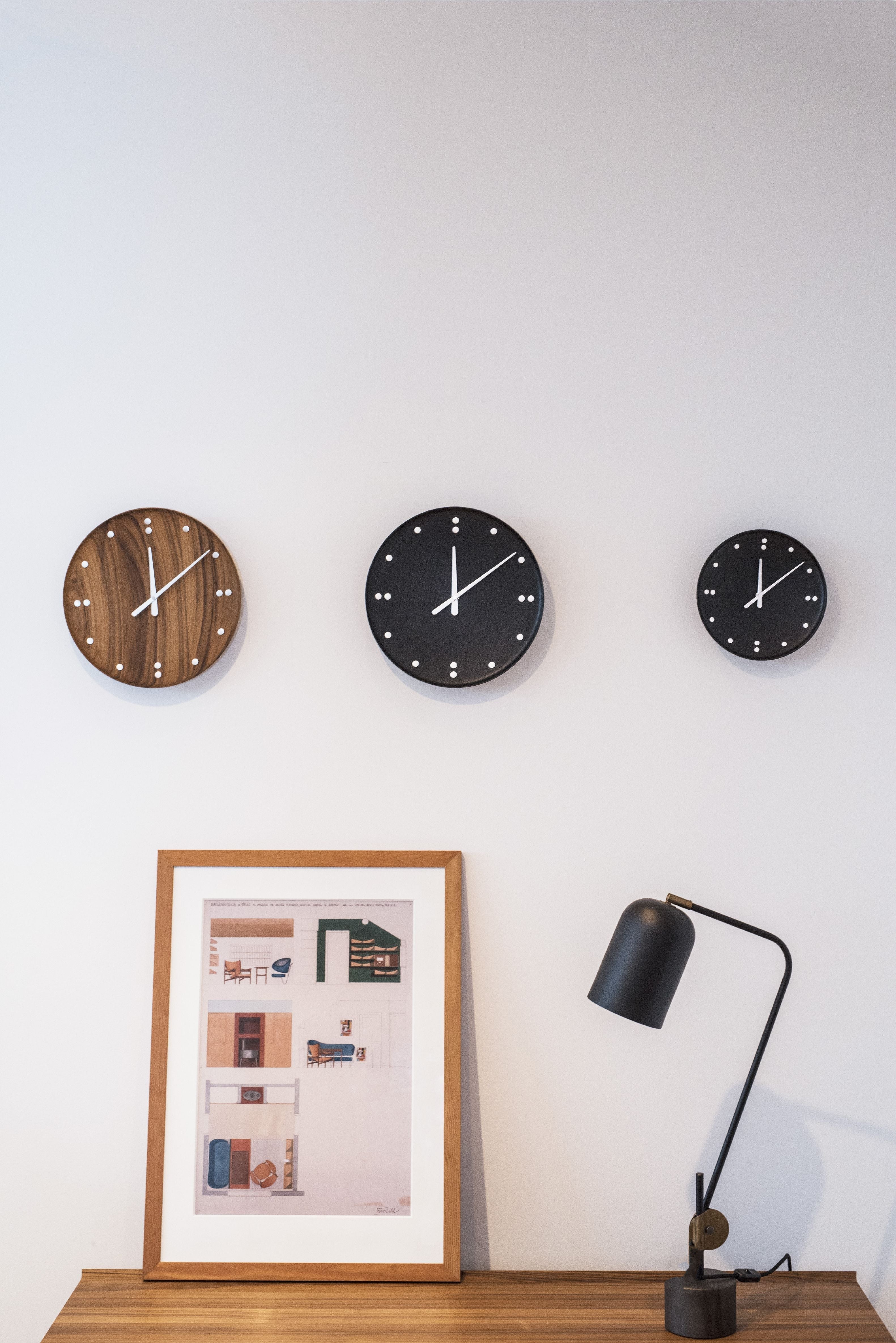 [product_category]-Architectmade Finn Juhl Wall Clock Teak, ø 35 Cm-Architectmade-6353466881190-780-ARC-7