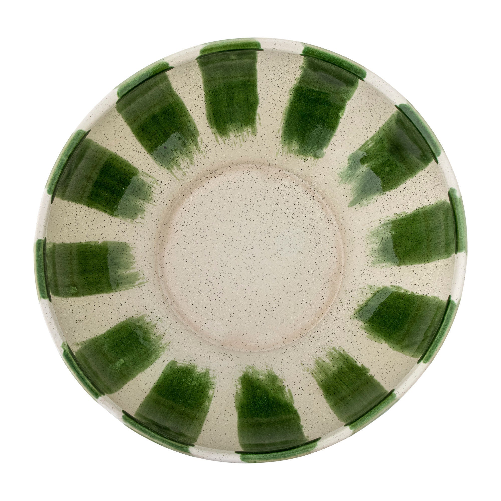 Creative Collection Shakti Bowl, Green, Stoneware