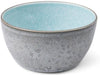 Bitz Bowl, Grey/Light Blue, ø 14cm