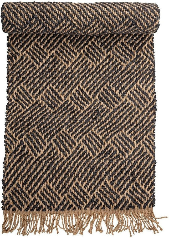 [product_category]-Bloomingville Aby Rug, Black, Jute-Bloomingville-5711173268320-82051305-BLO-1