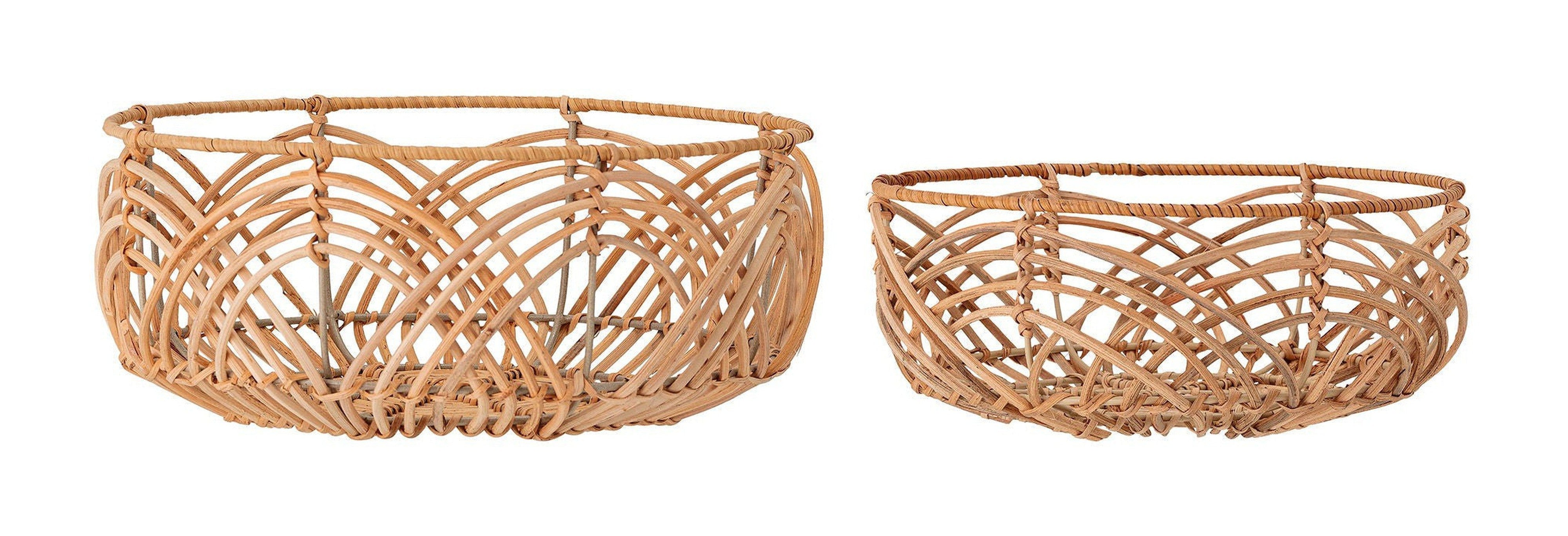 Bloomingville Anton Bread Basket, Nature, Rattan