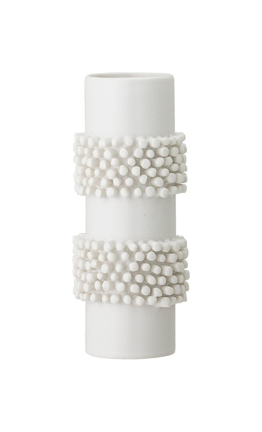 Bloomingville Barrit Vase, White, Stoneware