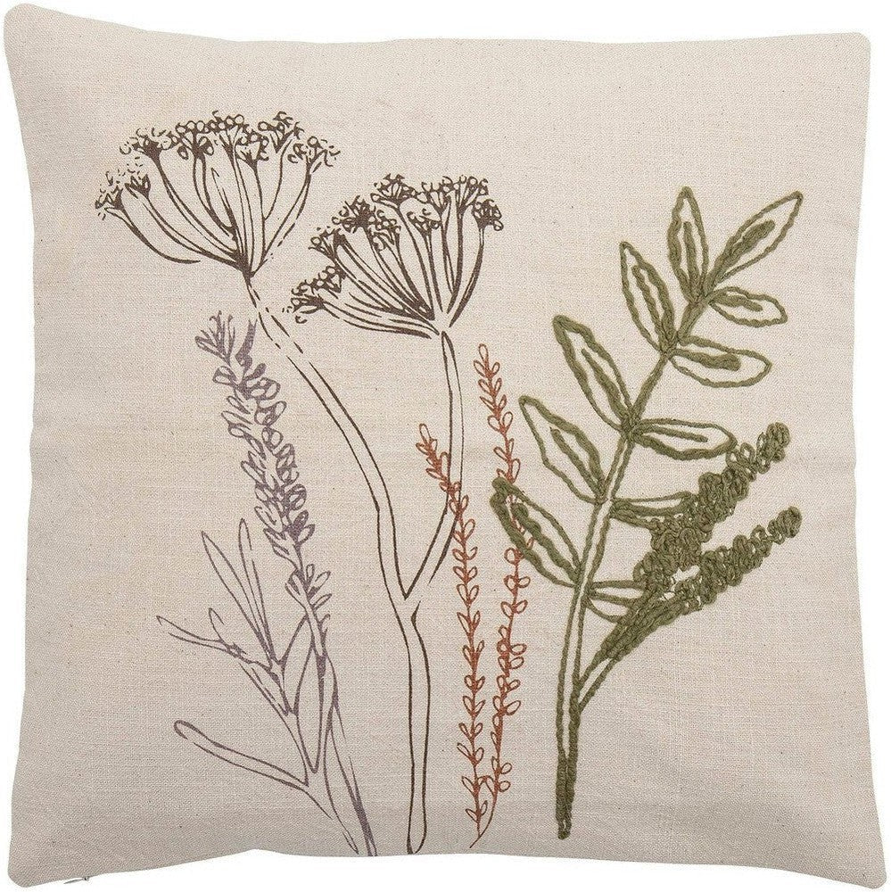 [product_category]-Bloomingville Bea Cushion, Nature, Cotton-Bloomingville-5711173323012-82062072-BLO-1