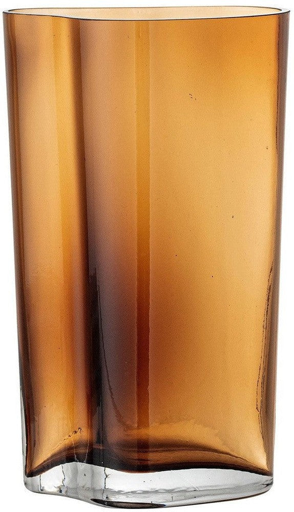 [product_category]-Bloomingville Benia Vase, Brown, Glass-Bloomingville-5711173266999-82052247-BLO-1