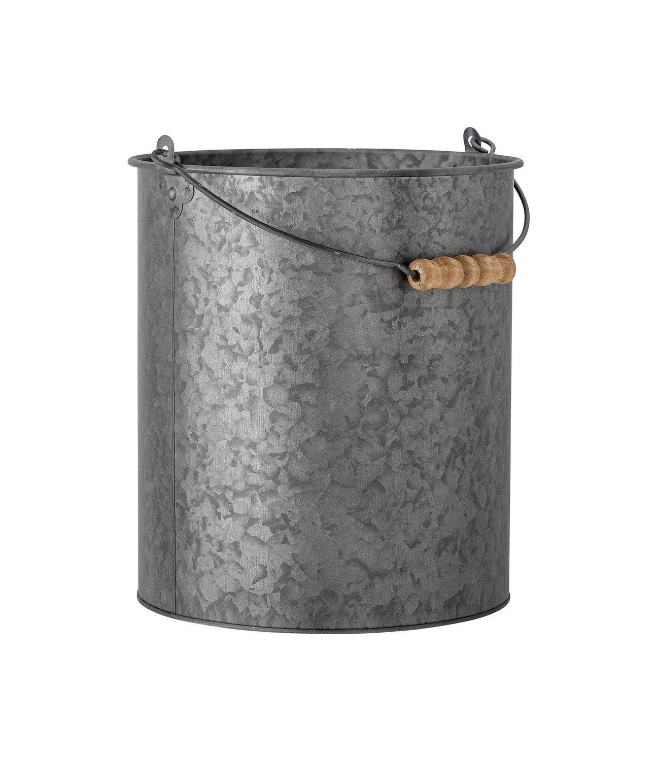 Bloomingville Dusan Bucket, Grey, Metal