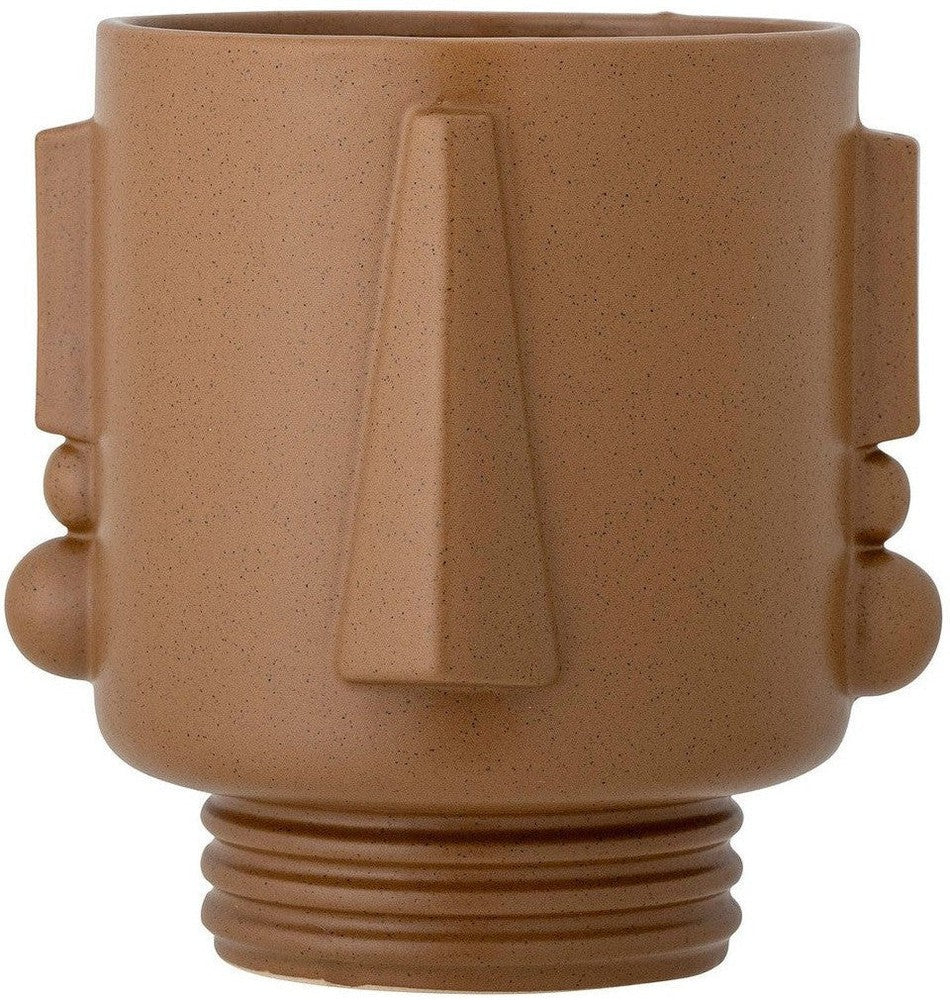 [product_category]-Bloomingville Guxim Flowerpot, Brown, Stoneware-Bloomingville-5711173295050-82057493-BLO-1