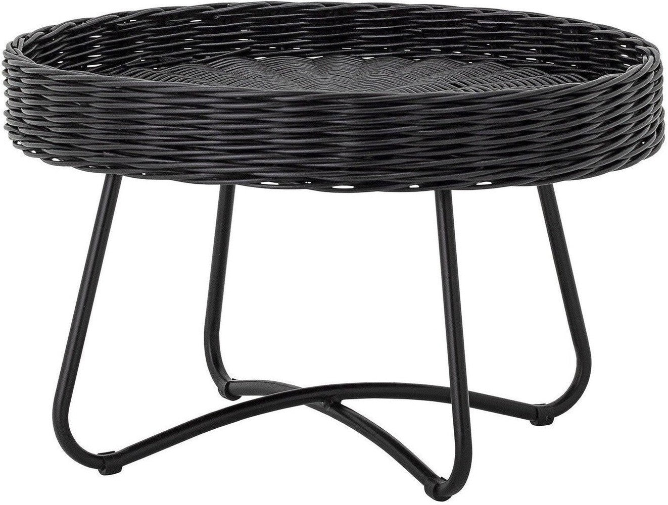 [product_category]-Bloomingville Hattie Coffee Table, Black, Rattan-Bloomingville-5711173245604-82047292-BLO-1