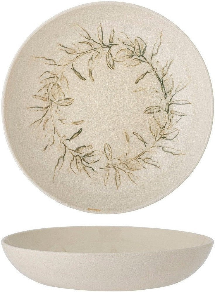 [product_category]-Bloomingville Hollie Bowl, Green, Stoneware-Bloomingville-5711173310784-82060006-BLO-1