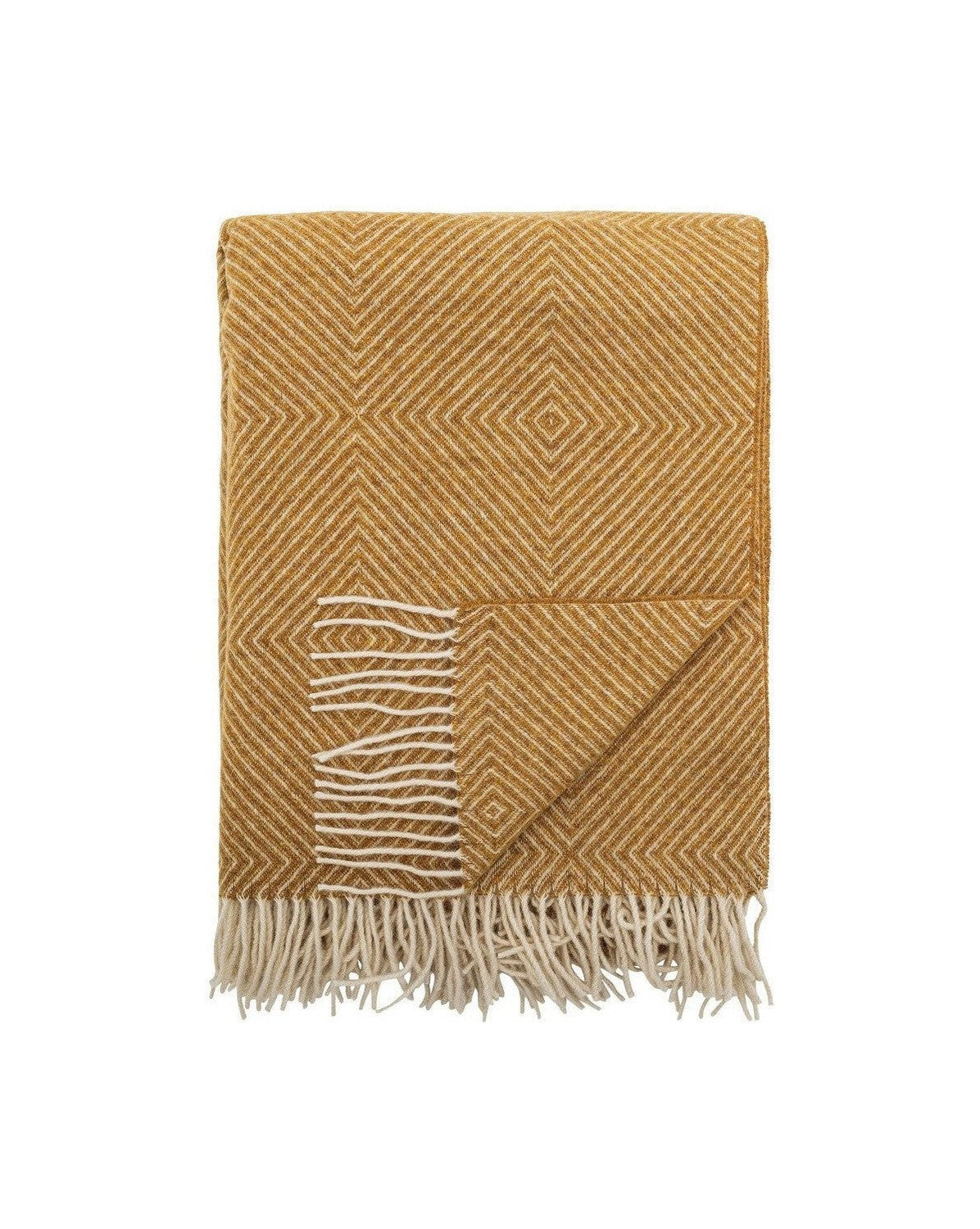 [product_category]-Bloomingville Hoshi Throw, Yellow, Merino Wool-Bloomingville-5711173334643-82068211-BLO-1