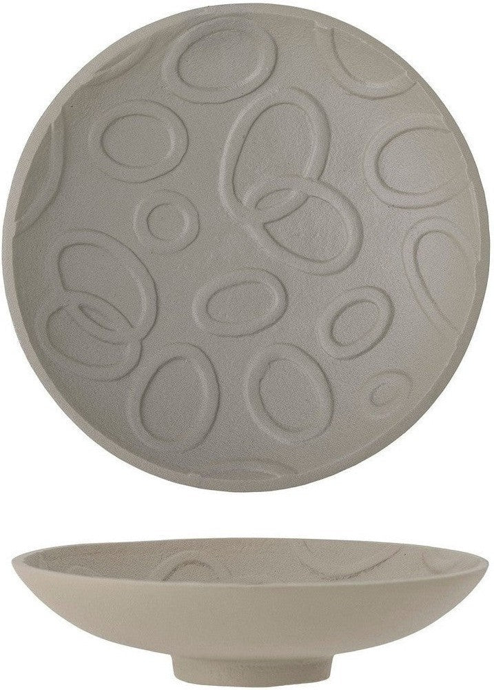 [product_category]-Bloomingville Idalou Bowl, Grey, Aluminum-Bloomingville-5711173292424-82056534-BLO-1