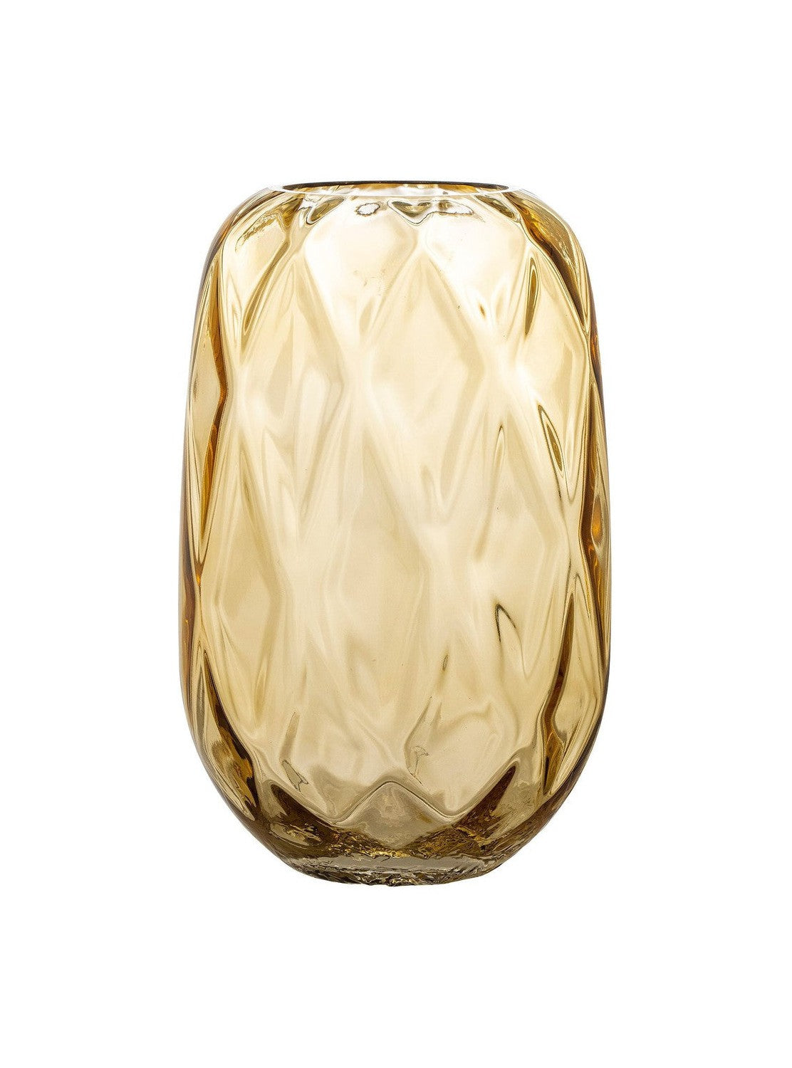 Bloomingville Klarasofie Vase, Yellow, Glass