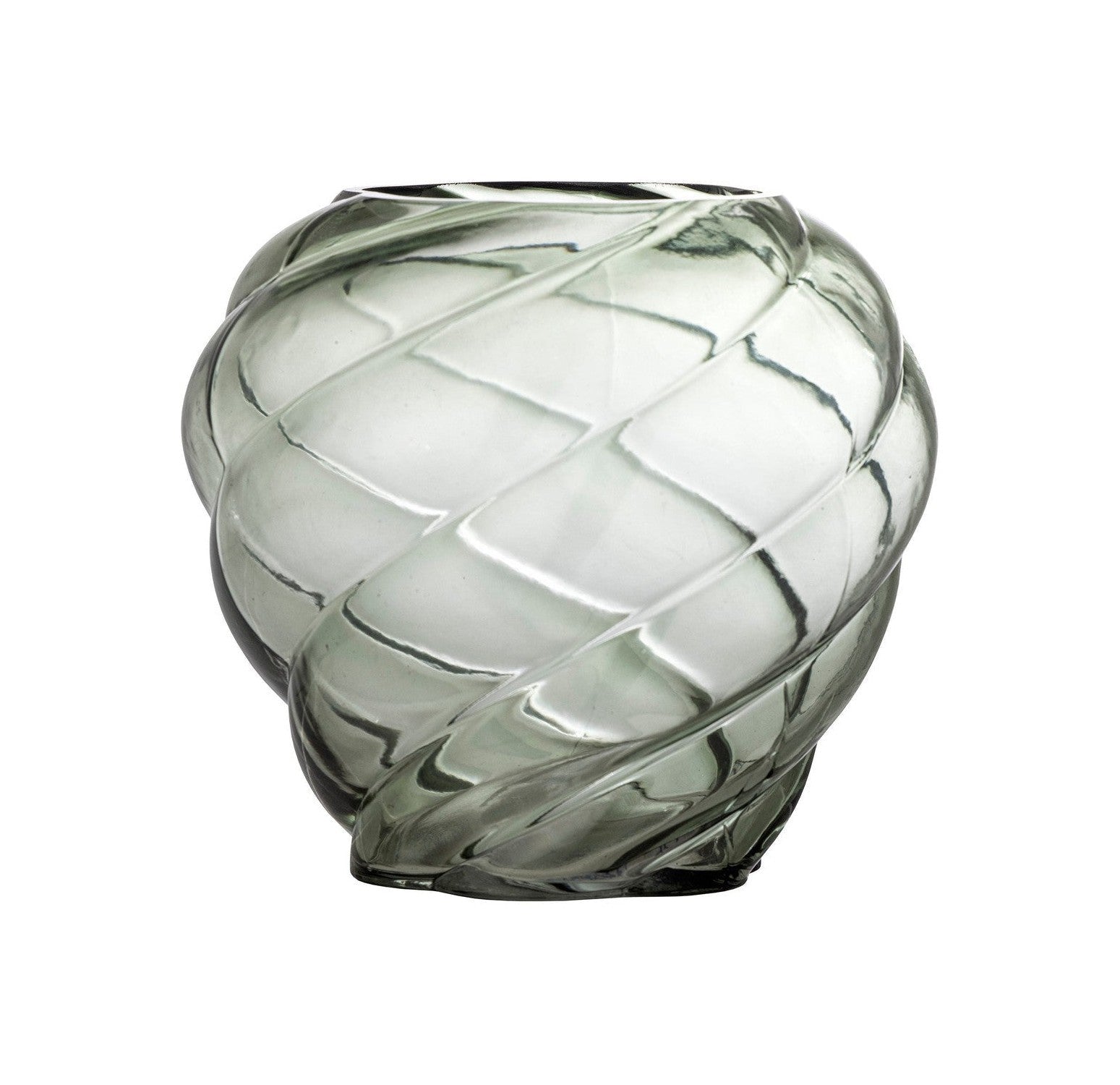 Bloomingville Leyan Vase, Green, Glass