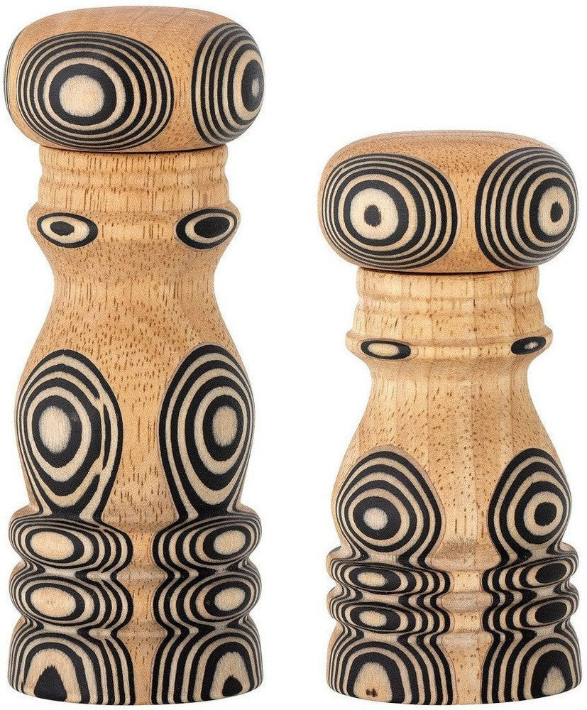 [product_category]-Bloomingville Malado Salt & Pepper Mill, Nature, Rubberwood-Bloomingville-5711173325535-82060854-BLO-1