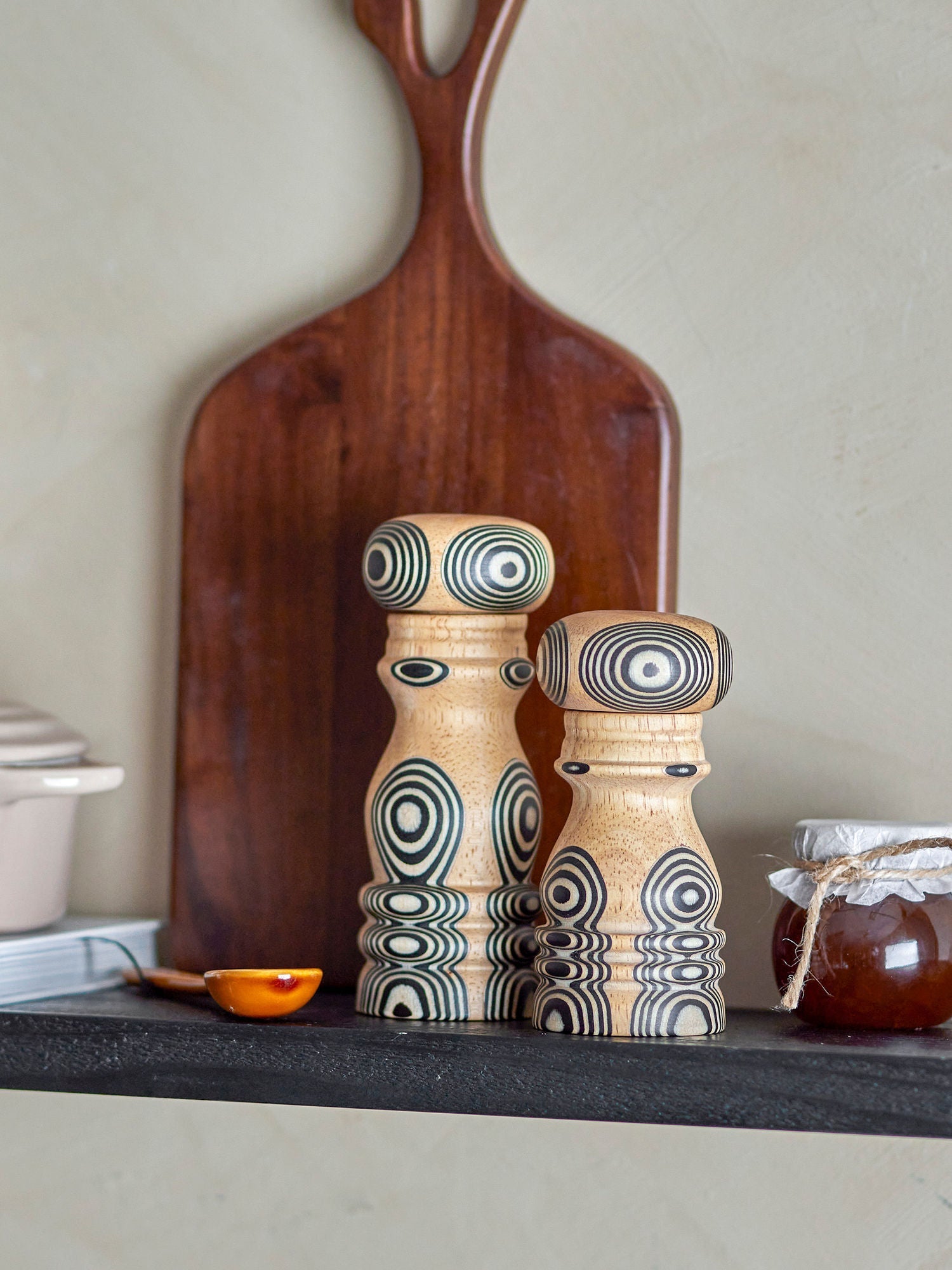 [product_category]-Bloomingville Malado Salt & Pepper Mill, Nature, Rubberwood-Bloomingville-5711173325535-82060854-BLO-2