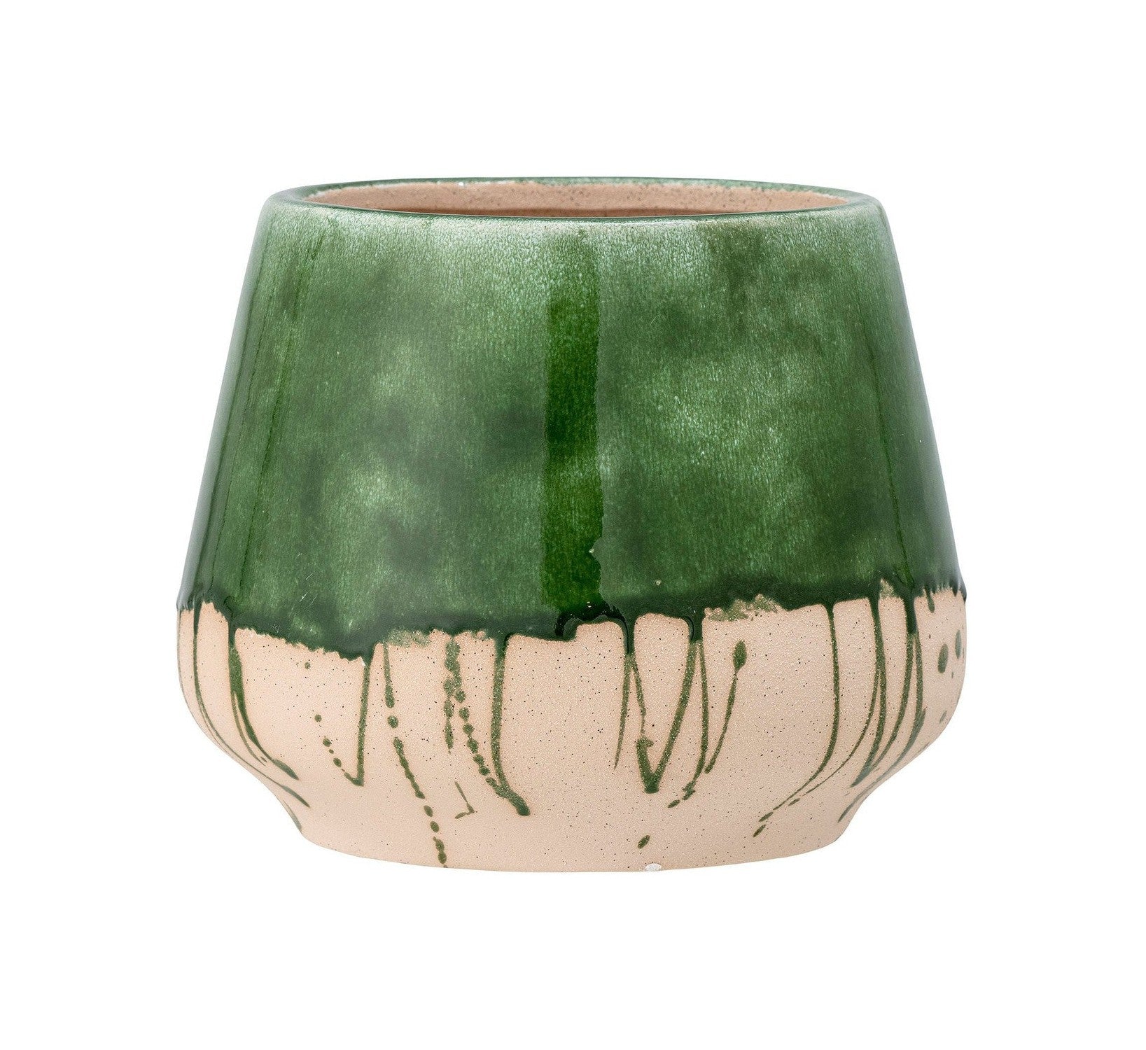 Bloomingville Moez Flowerpot, Green, Stoneware