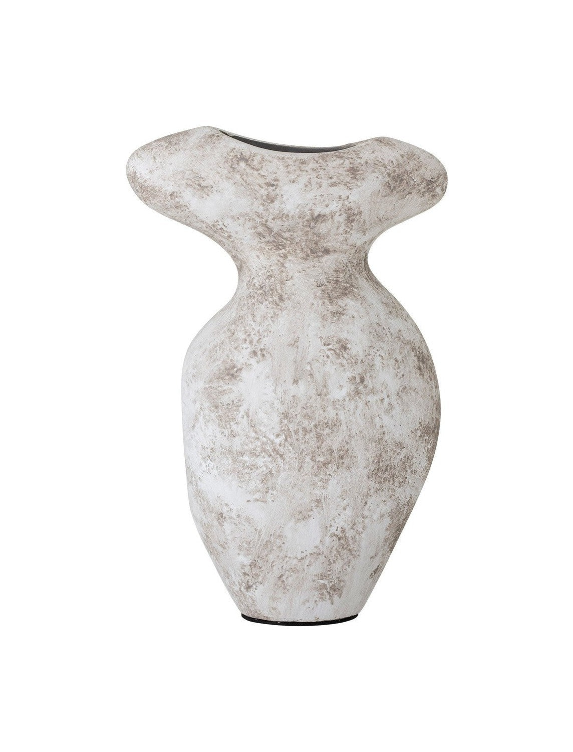 Bloomingville Nori Deco Vase, Grey, Terracotta