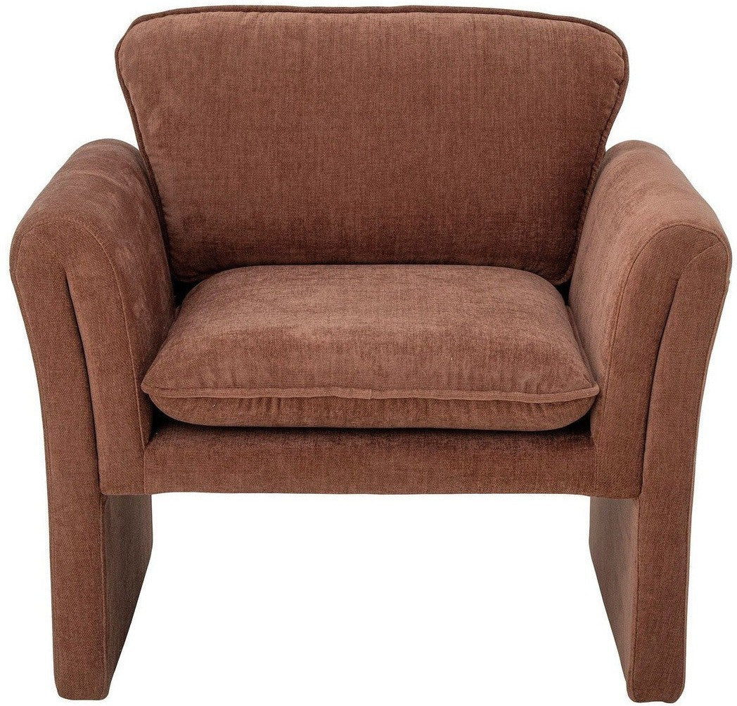 [product_category]-Bloomingville Paseo Lounge Chair, Brown, Polyester-Bloomingville-5711173287024-82055729-BLO-1